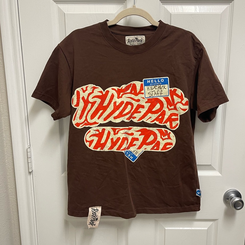 Hyde Park You Aren't Invited Brown Graphic Tee